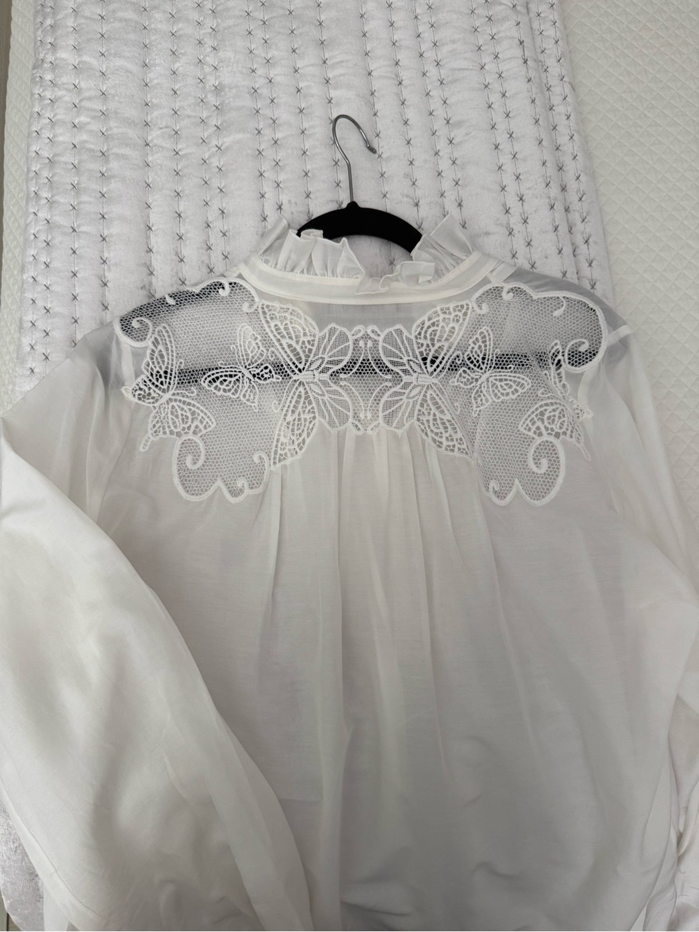 lace detailing Ungaro top size L